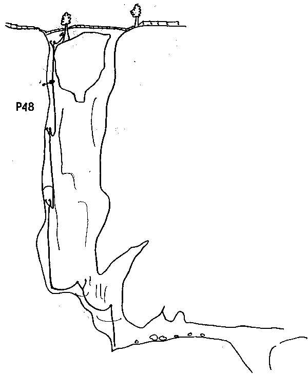 Gouffre de Ia Belle Louise