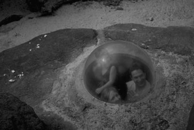 ...and made the first underground excursion...