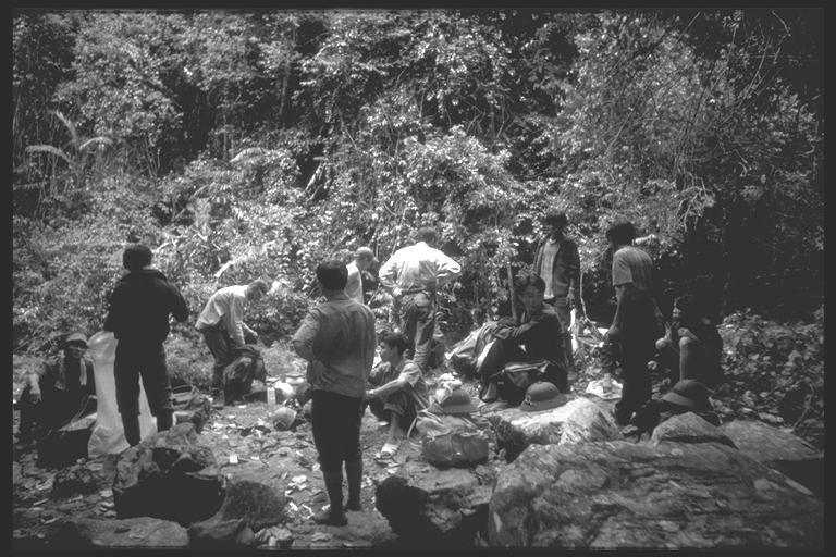 Like a scene from exodus!