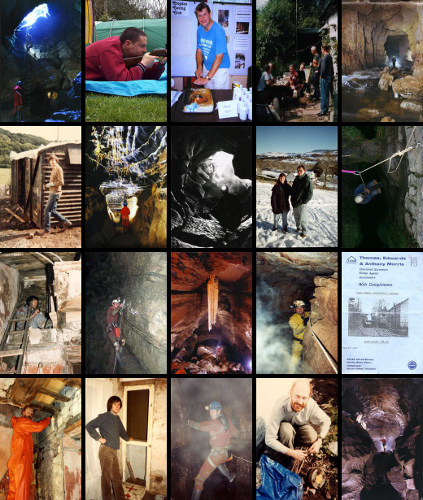 Croydon Caving Club Collage